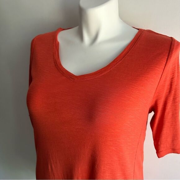 J. Jill Orange T-Shirt, Size Medium - Picture 7 of 7